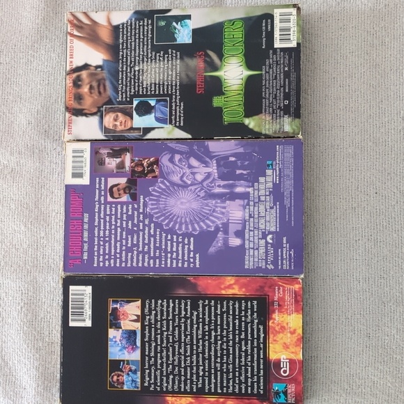 Stephen King VHS Bundle - Picture 2 of 3